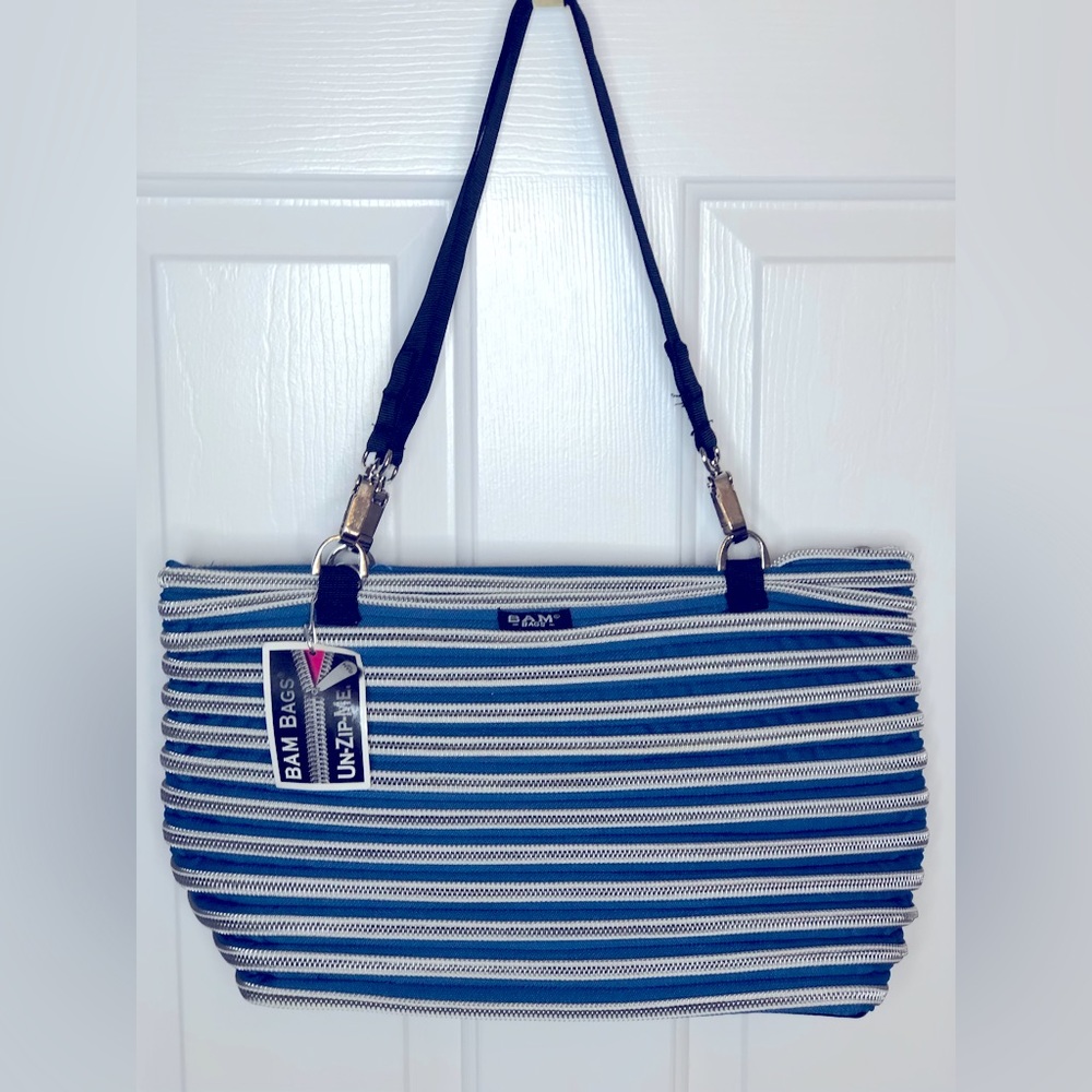 Bam Bags - the bag that is made of one long zipper.  The Handbag.
